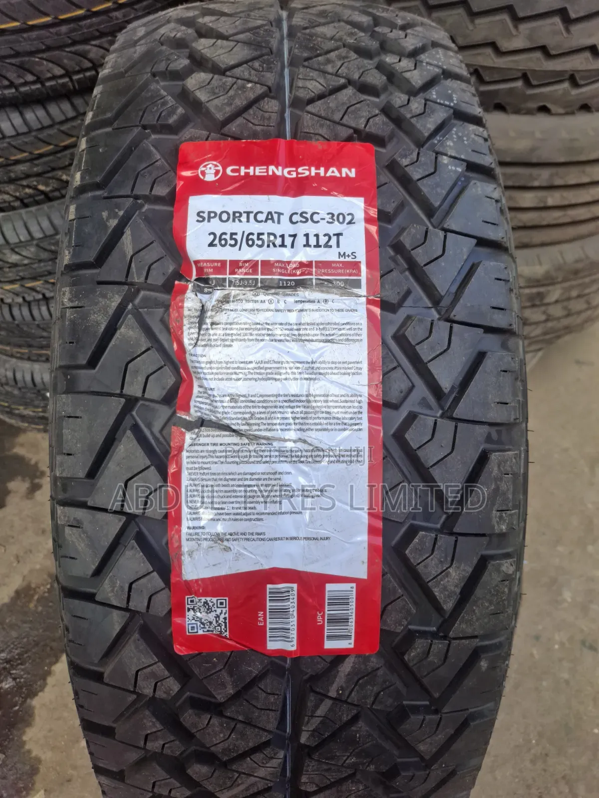 265/65r17 Chengshan Sportcut Tire All-Terrain