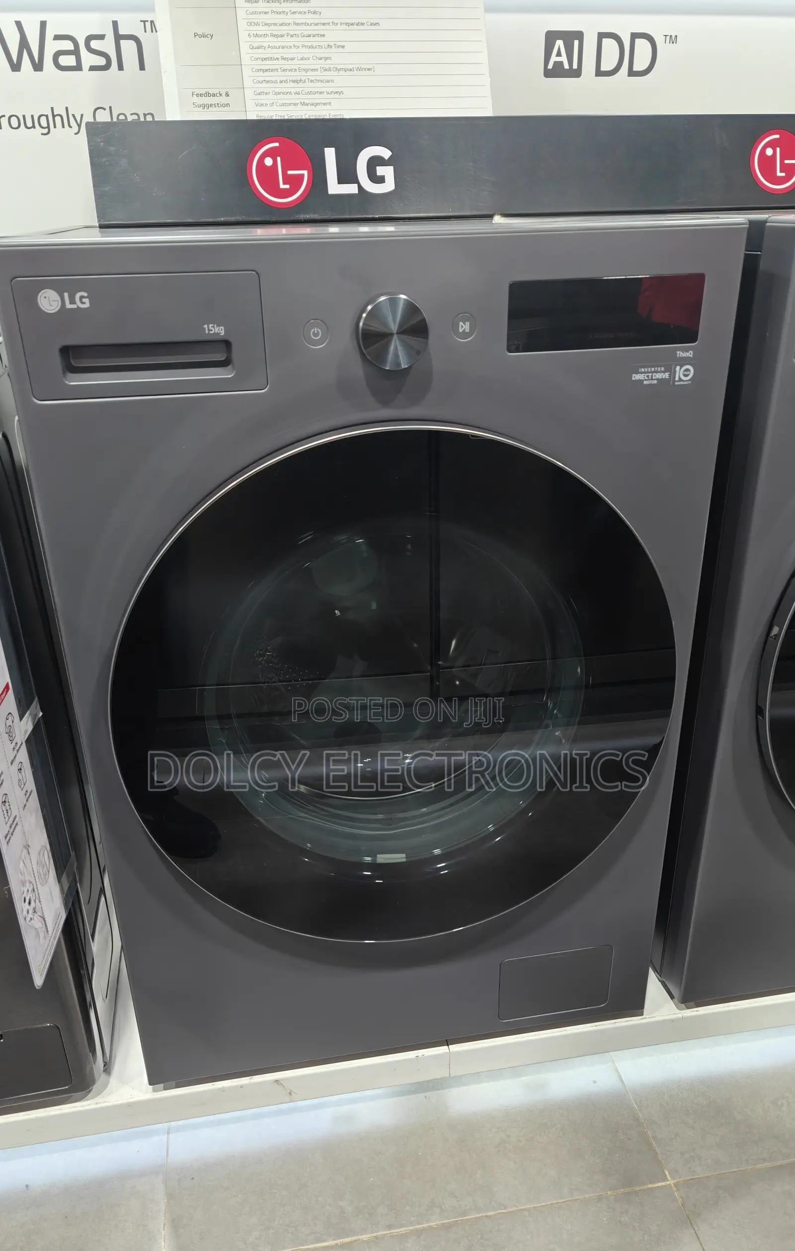 Foz6ydyp24 LG 15kg Front Load Washing Machine