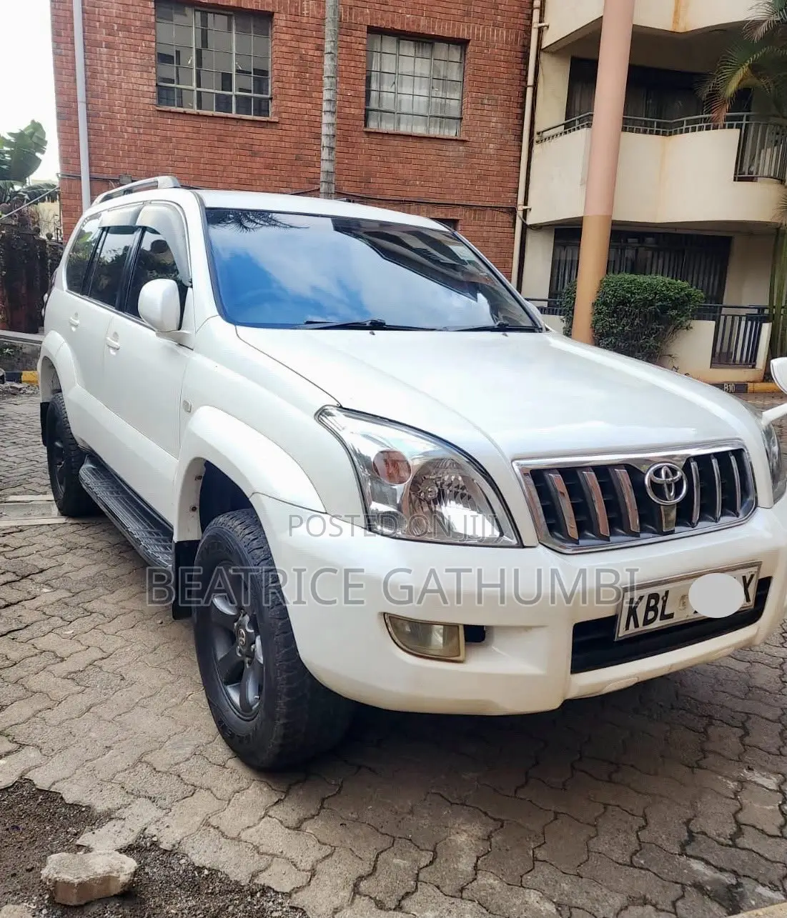 Toyota Land Cruiser 2003 White
