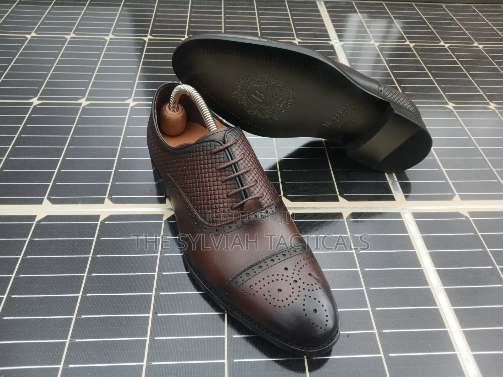 Original Smart Casual Semi Official Leather Men's Berluti Shoes