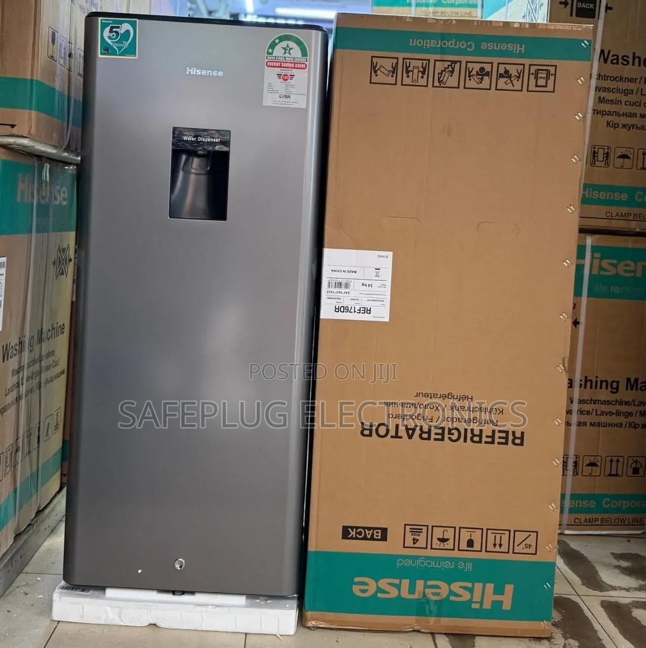 Hisense 176 Litres Fridge With Water Dispenser - Offer Price