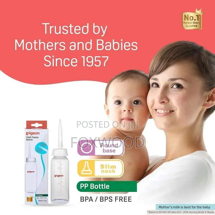 Cleft Palate Nursing/Baby Feeding Bottle 240 Ml