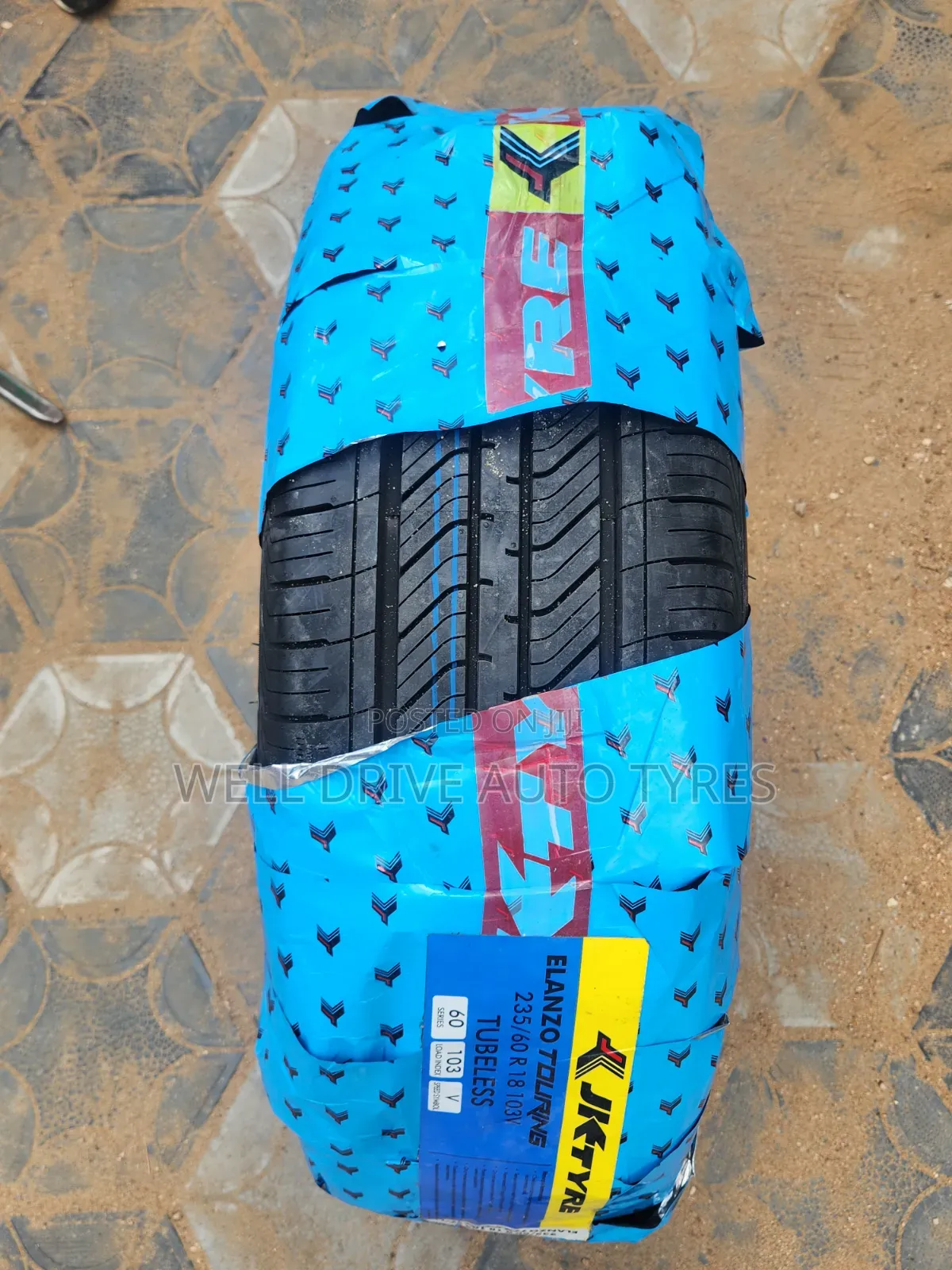 235/60r18 Jk Tyre Elanzo Touring