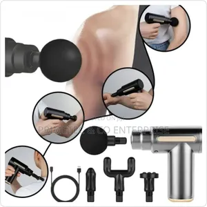 Massage Gun - 6 Speed, 4 Head