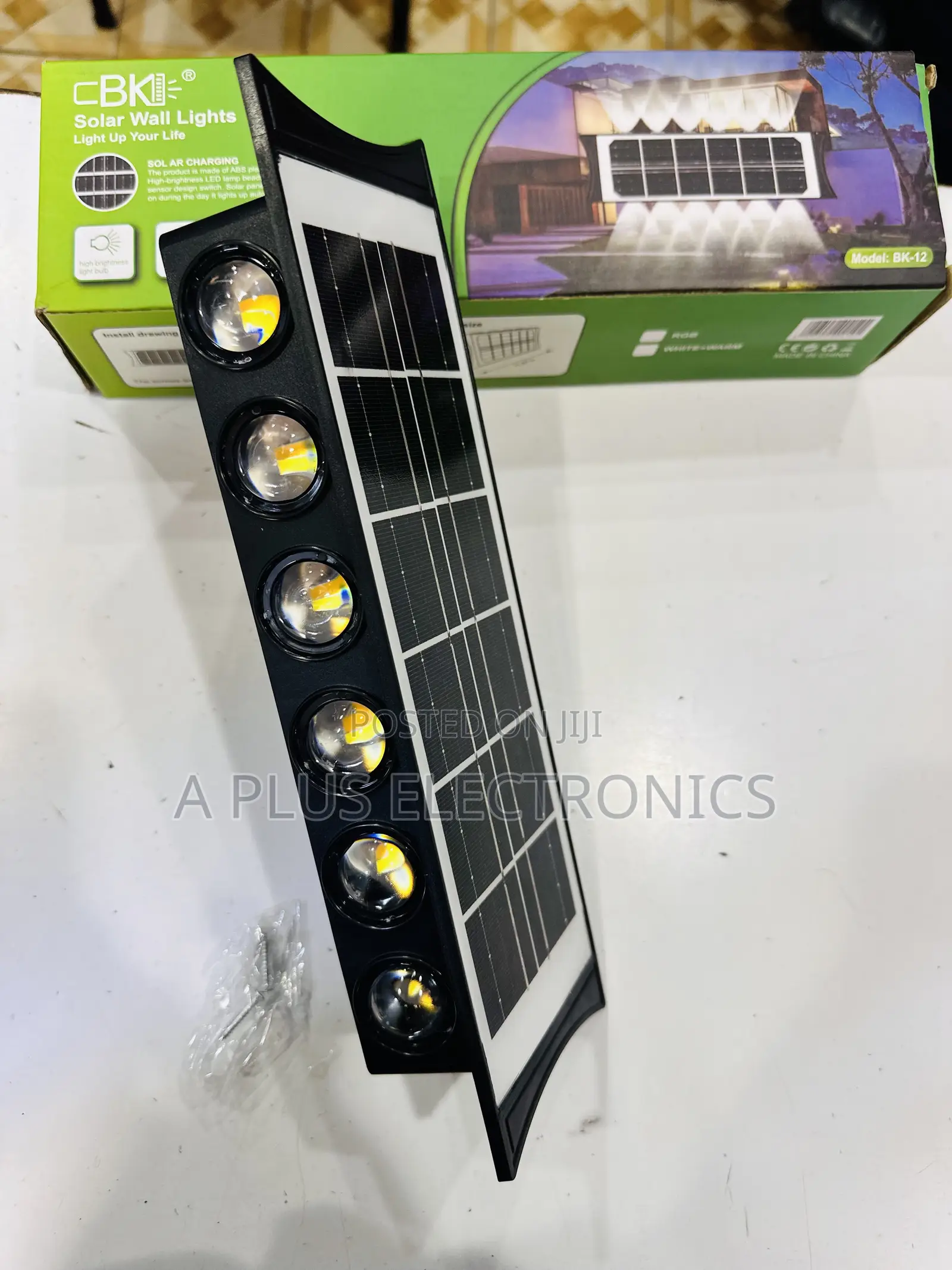 Solar Wall Lamp BK12 – Solar Light for Compound and Gate
