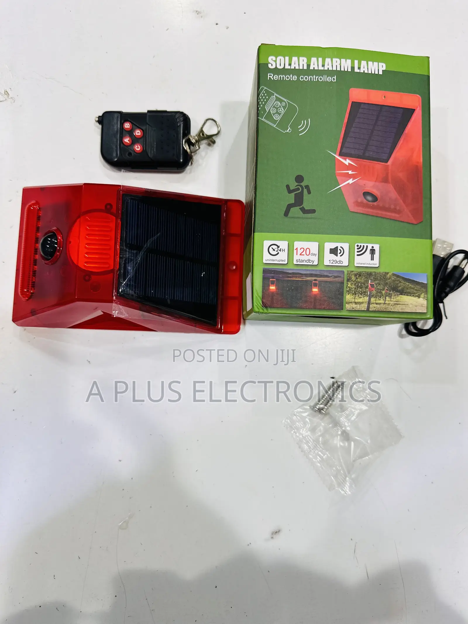 Solar Alarm Security System for Home and Business