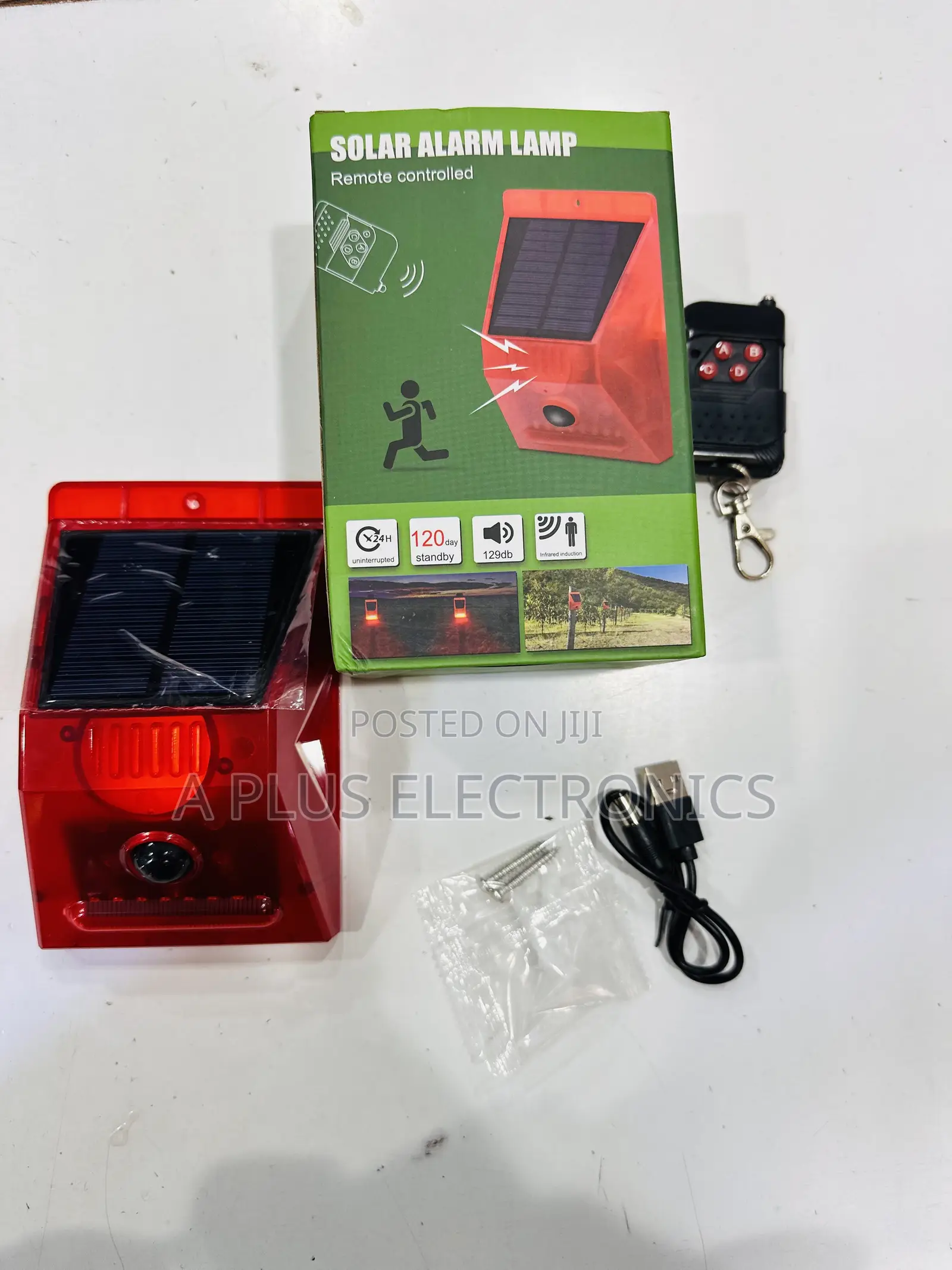 Solar Alarm Wireless Burglar Protection System