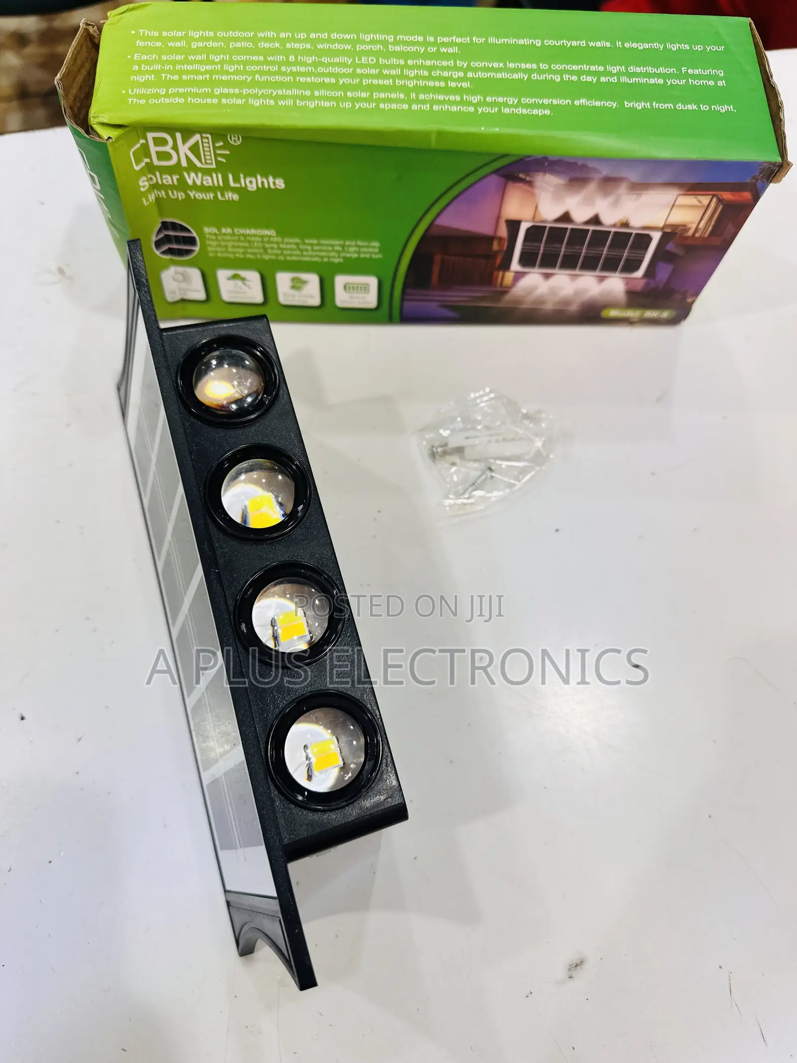 Solar Wall Lamp BK8 – Home and Gate Security Light