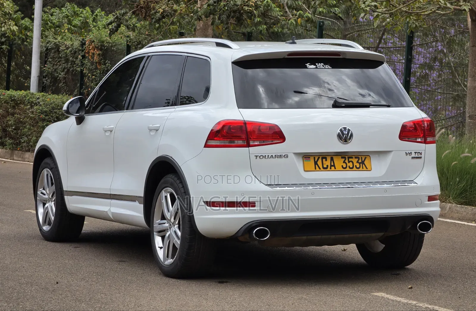 Volkswagen Touareg 2012 White