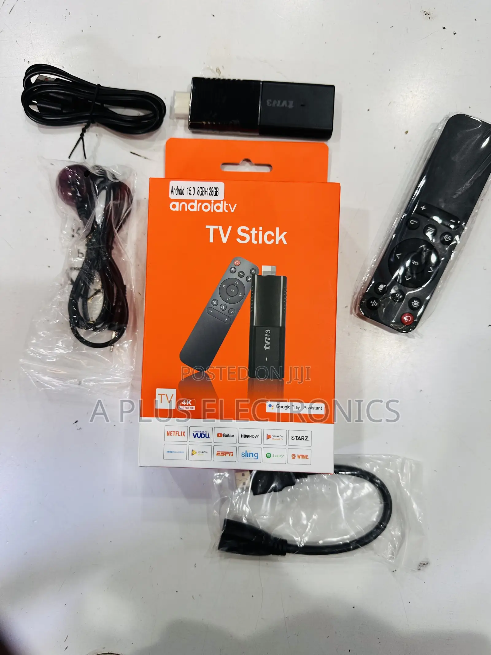 TVR3 Android TV Firestick 8+128gb Smart TV Box