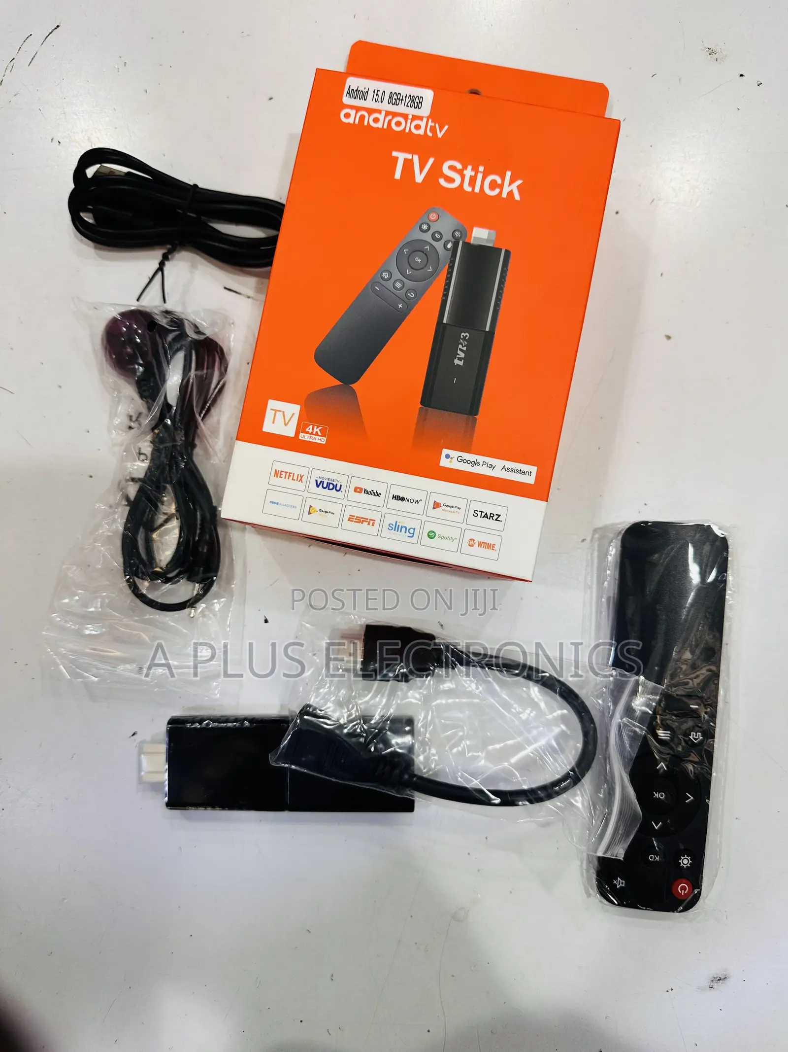 TVR3 Android TV Firestick 8+128gb Smart TV Box