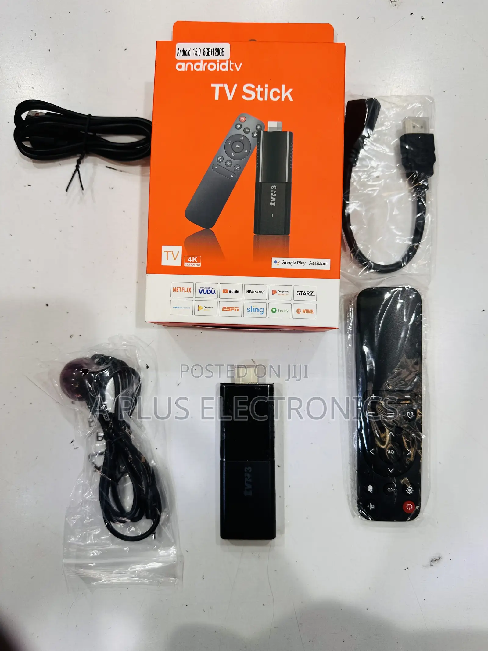 TVR3 Android TV Firestick 8+128gb 4K Ultra HD