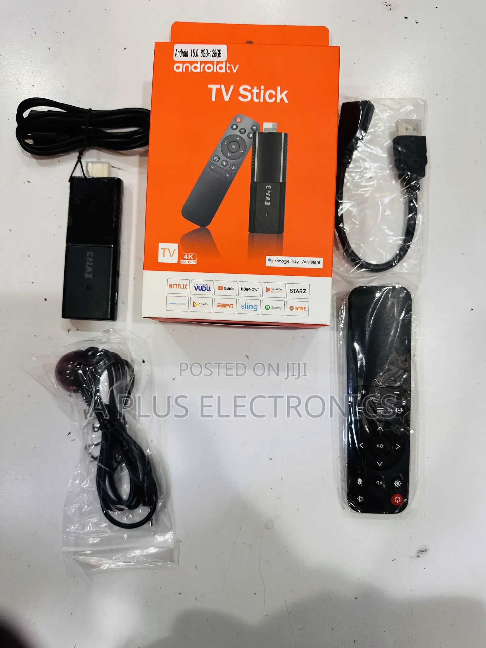 TVR3 Android TV Firestick 8+128gb Smart Streaming Device