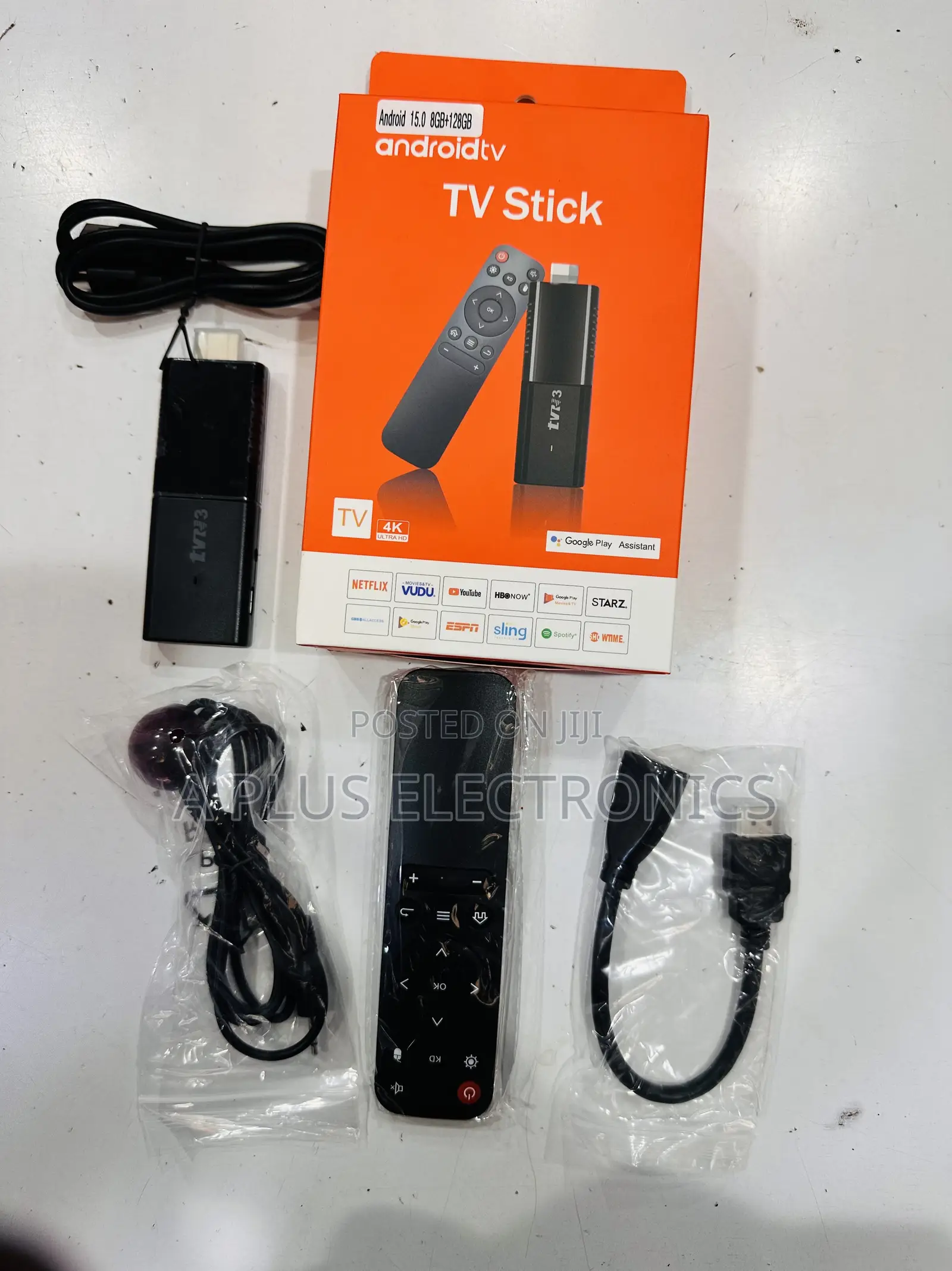 TVR3 Android TV Firestick 8+128gb Smart Streaming Device