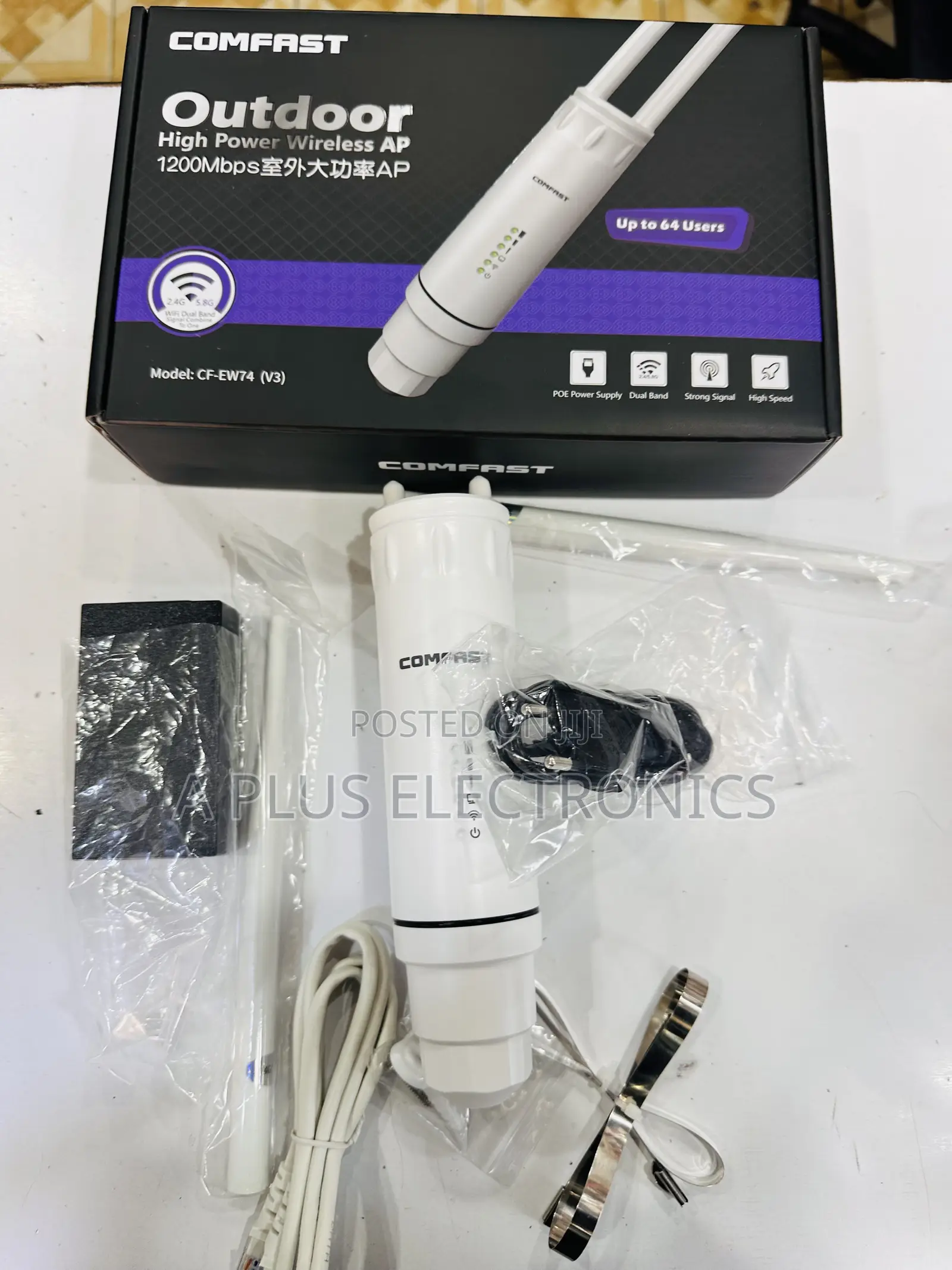 Comfast Wifi Extender (Upto 800m Range) – Stable Internet Solution