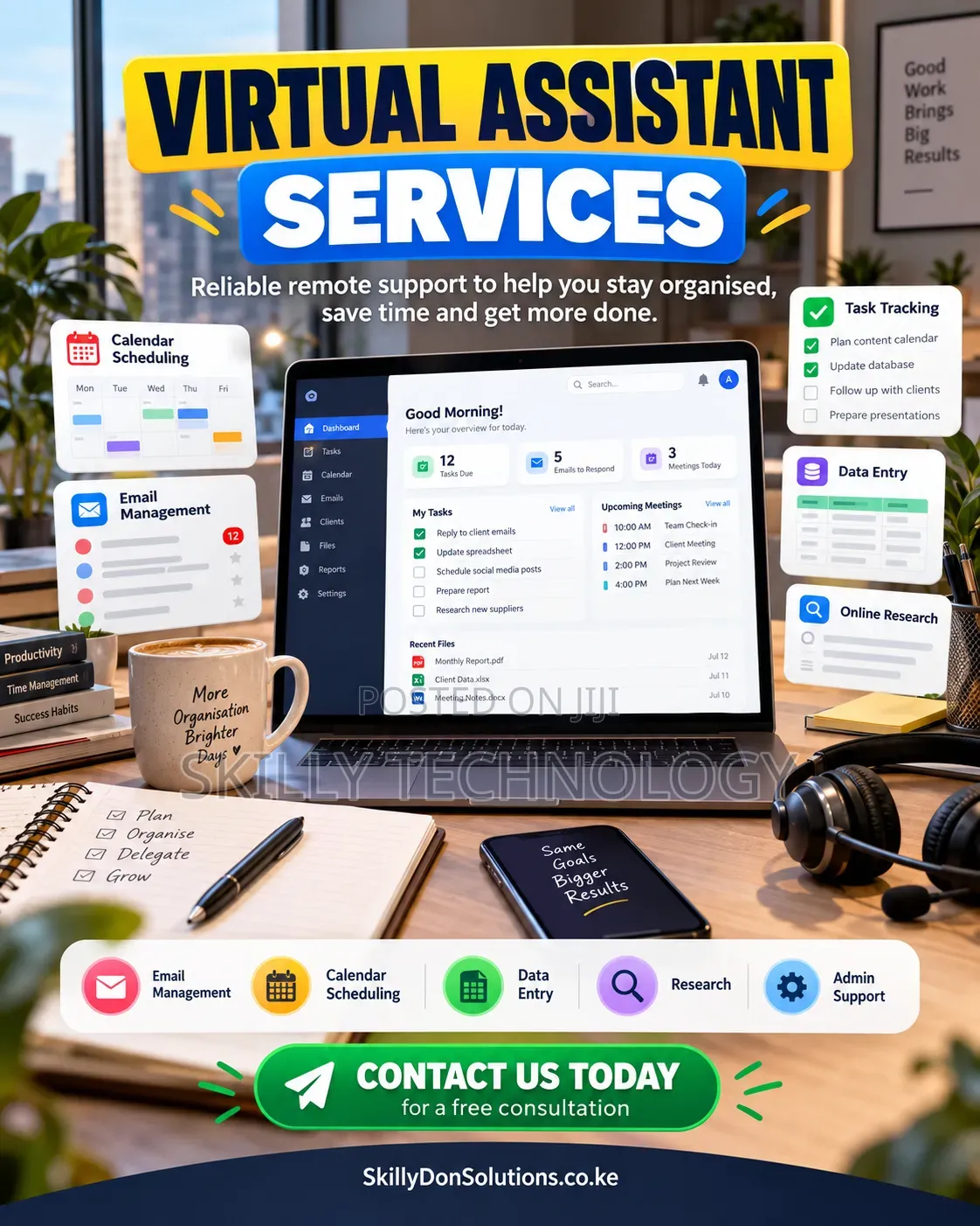 Virtual Assistant Services in Kenya
