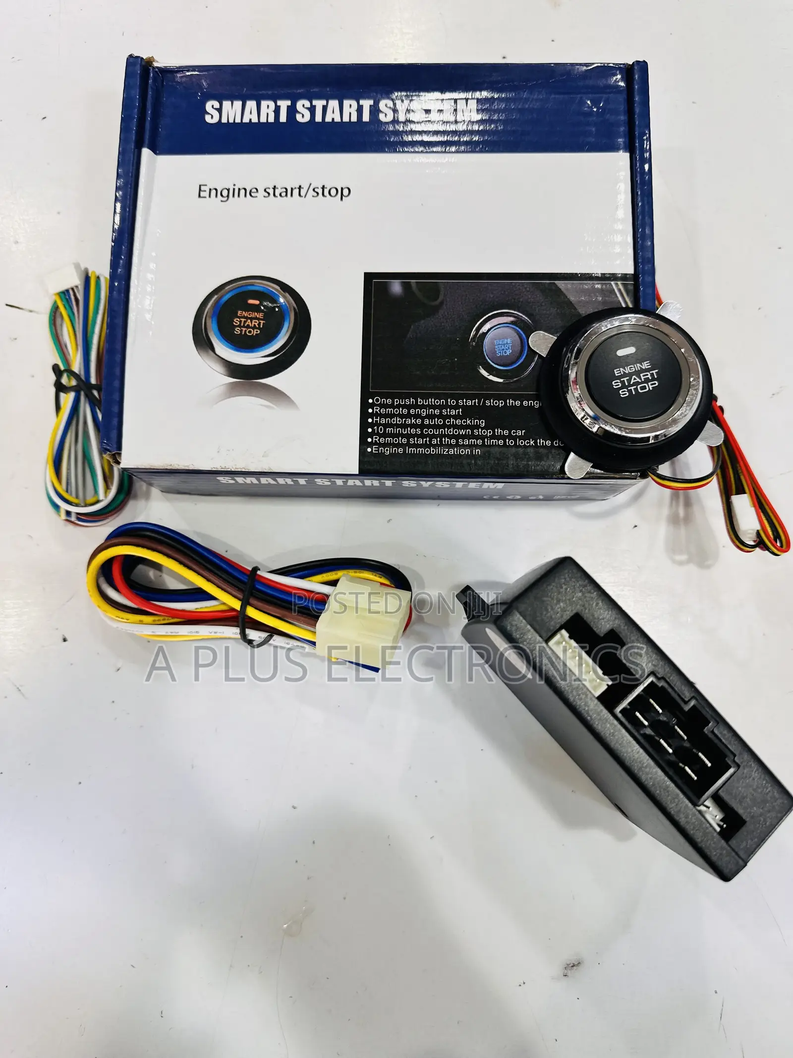 Smart Start Stop Keyless Car Kit – Universal Car Engine Starter