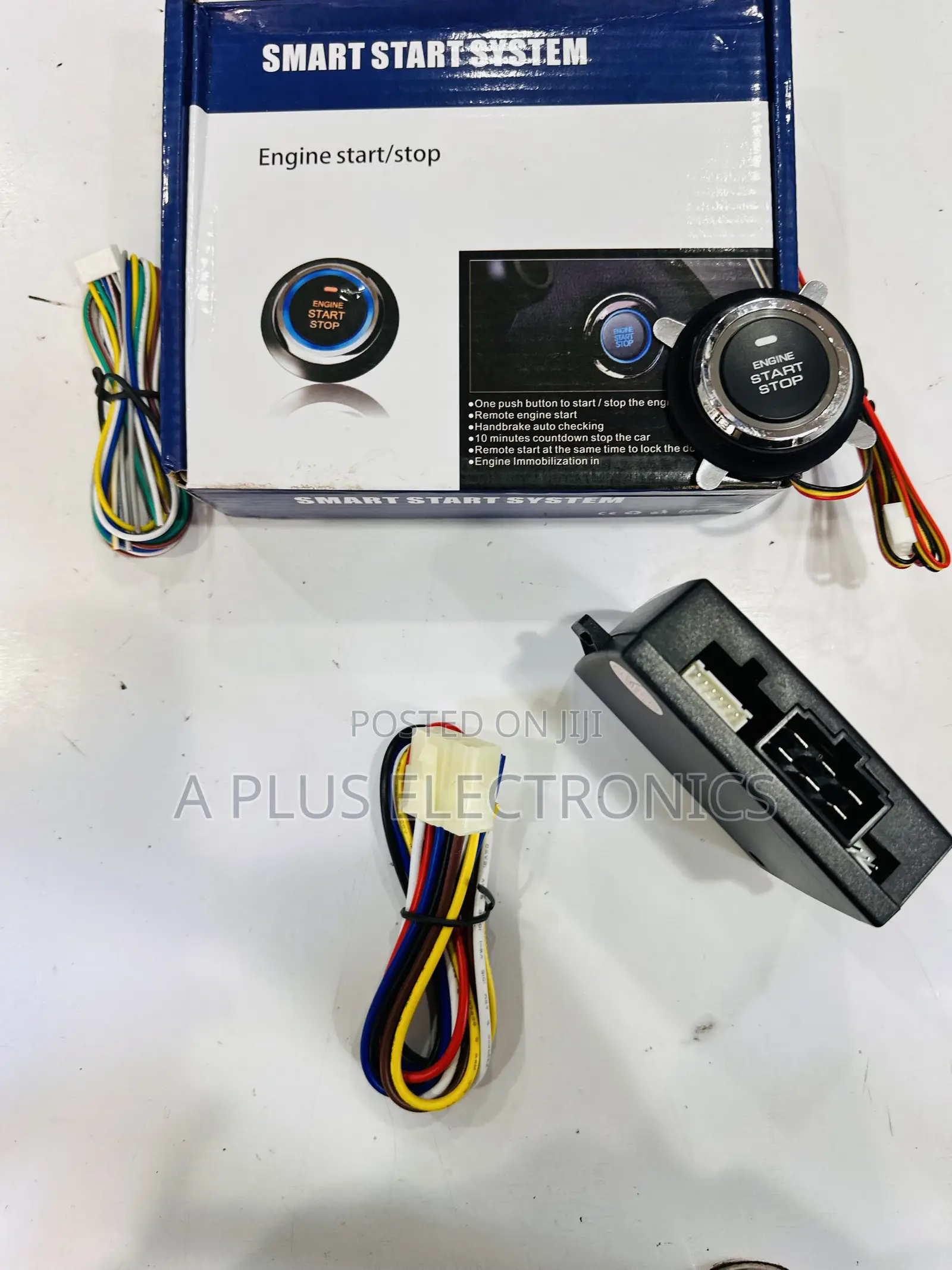 Smart Start Stop Keyless Car Kit – Universal Car Engine Starter