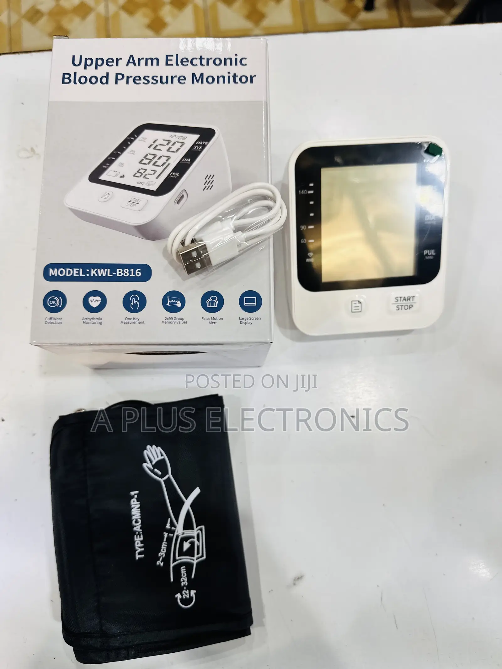 Blood Pressure Monitor B816 – Automatic Blood Pressure Checker