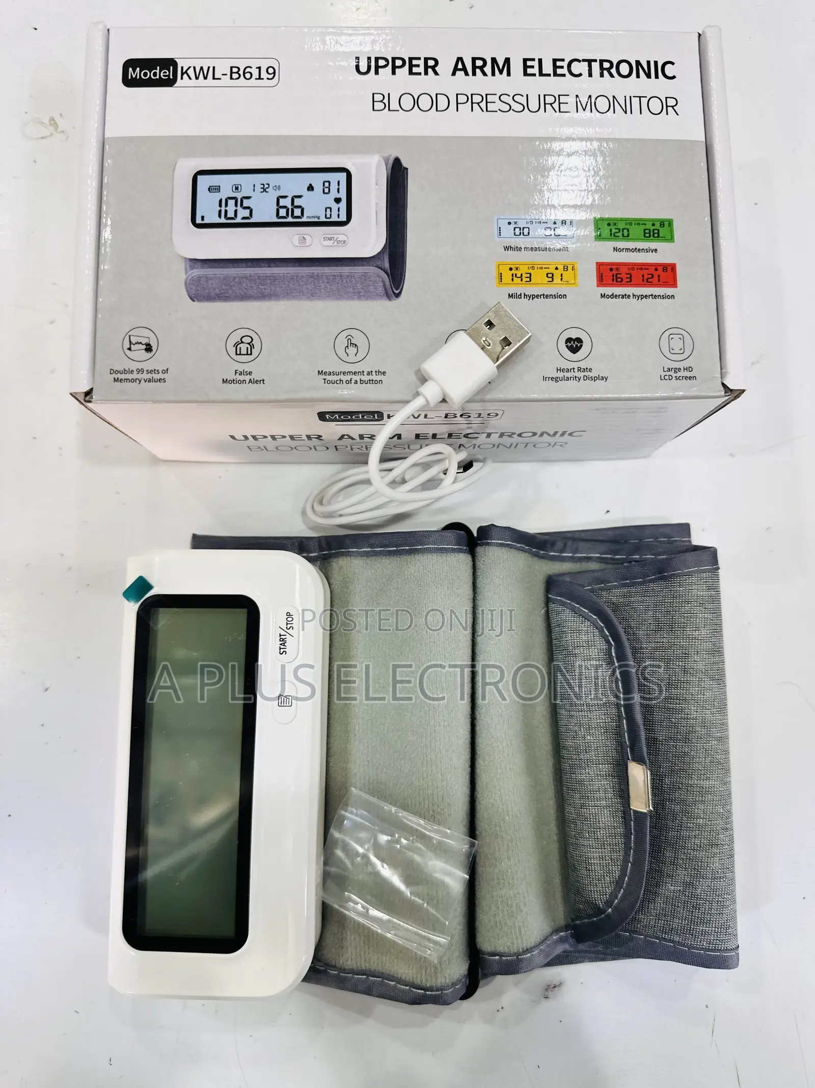 Blood Pressure Monitor B619 – Accurate Blood Pressure Checker