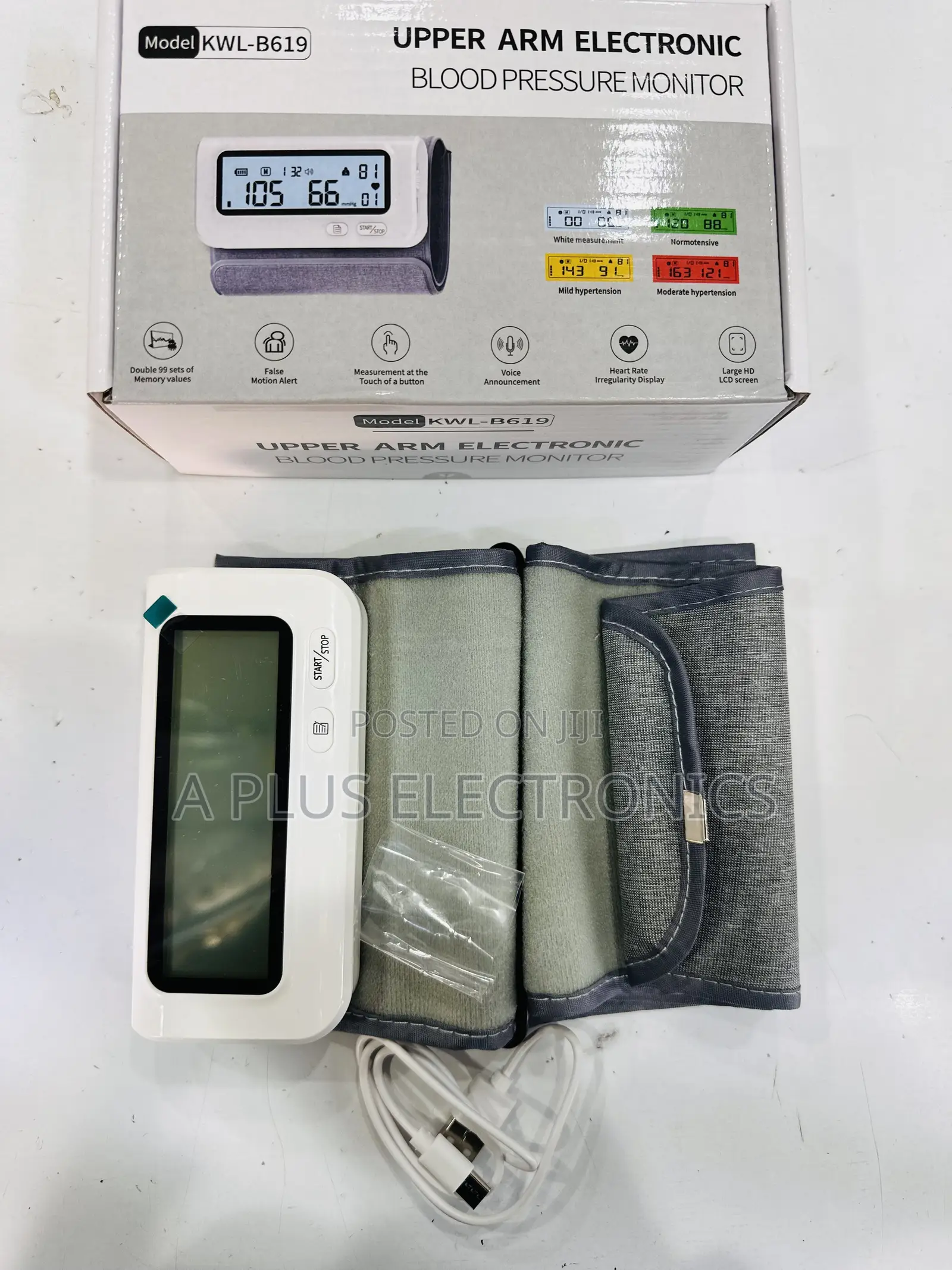 Blood Pressure Monitor B619 – Accurate Blood Pressure Checker