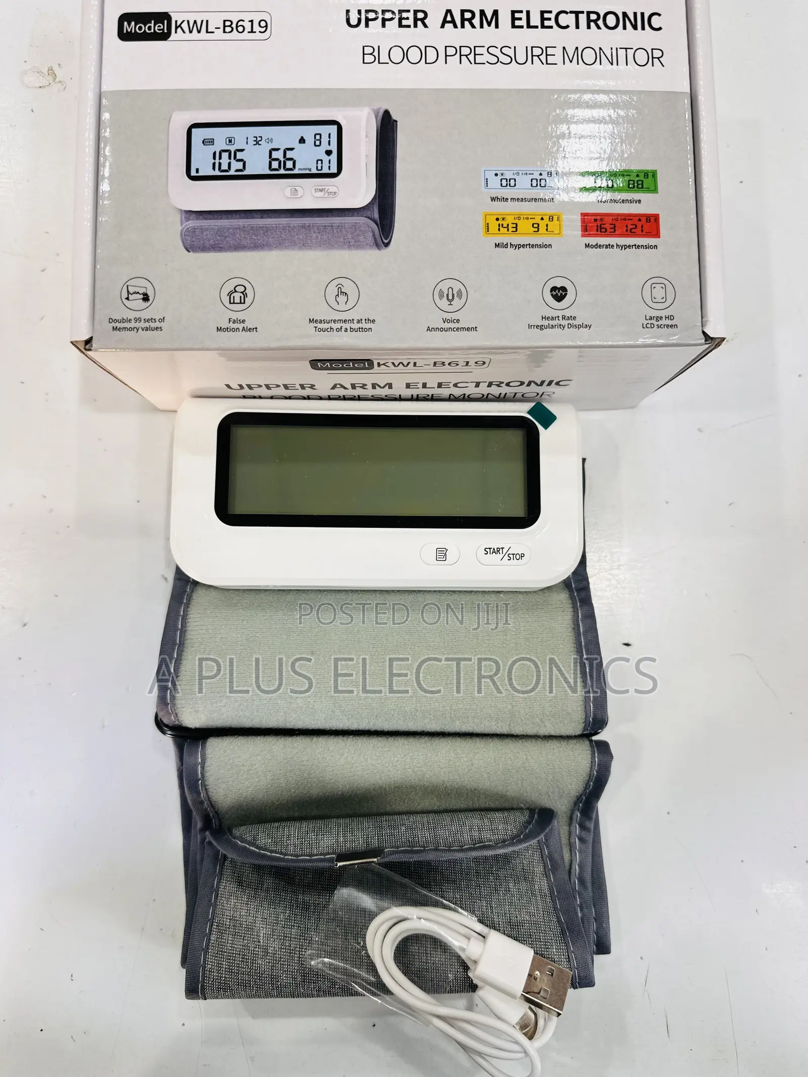 Blood Pressure Monitor B619 – Easy Blood Pressure Testing Device
