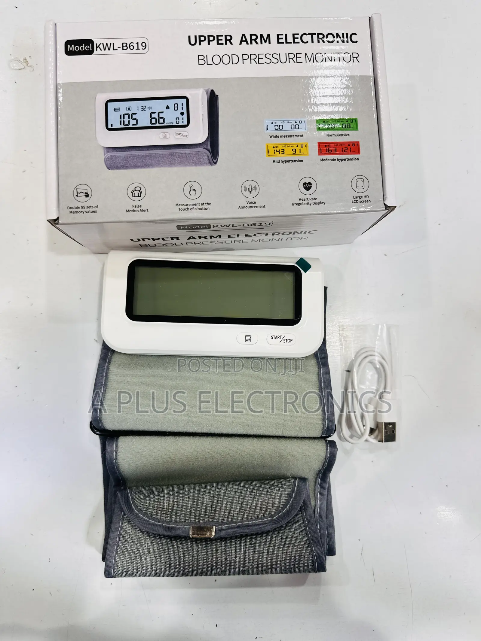 Blood Pressure Monitor B619 – Convenient Digital BP Testing Machine
