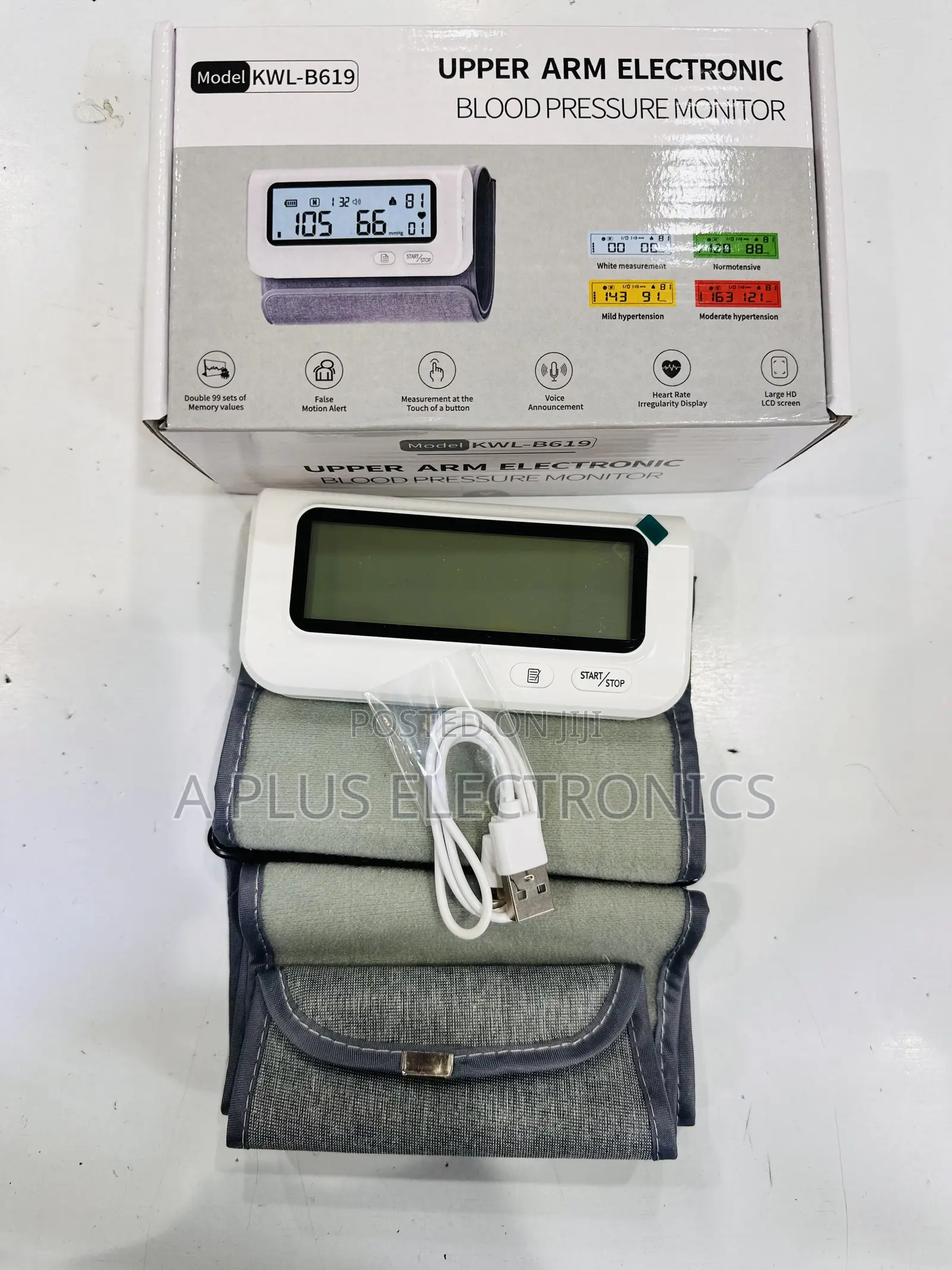 Blood Pressure Monitor B619 – Convenient Digital BP Testing Machine