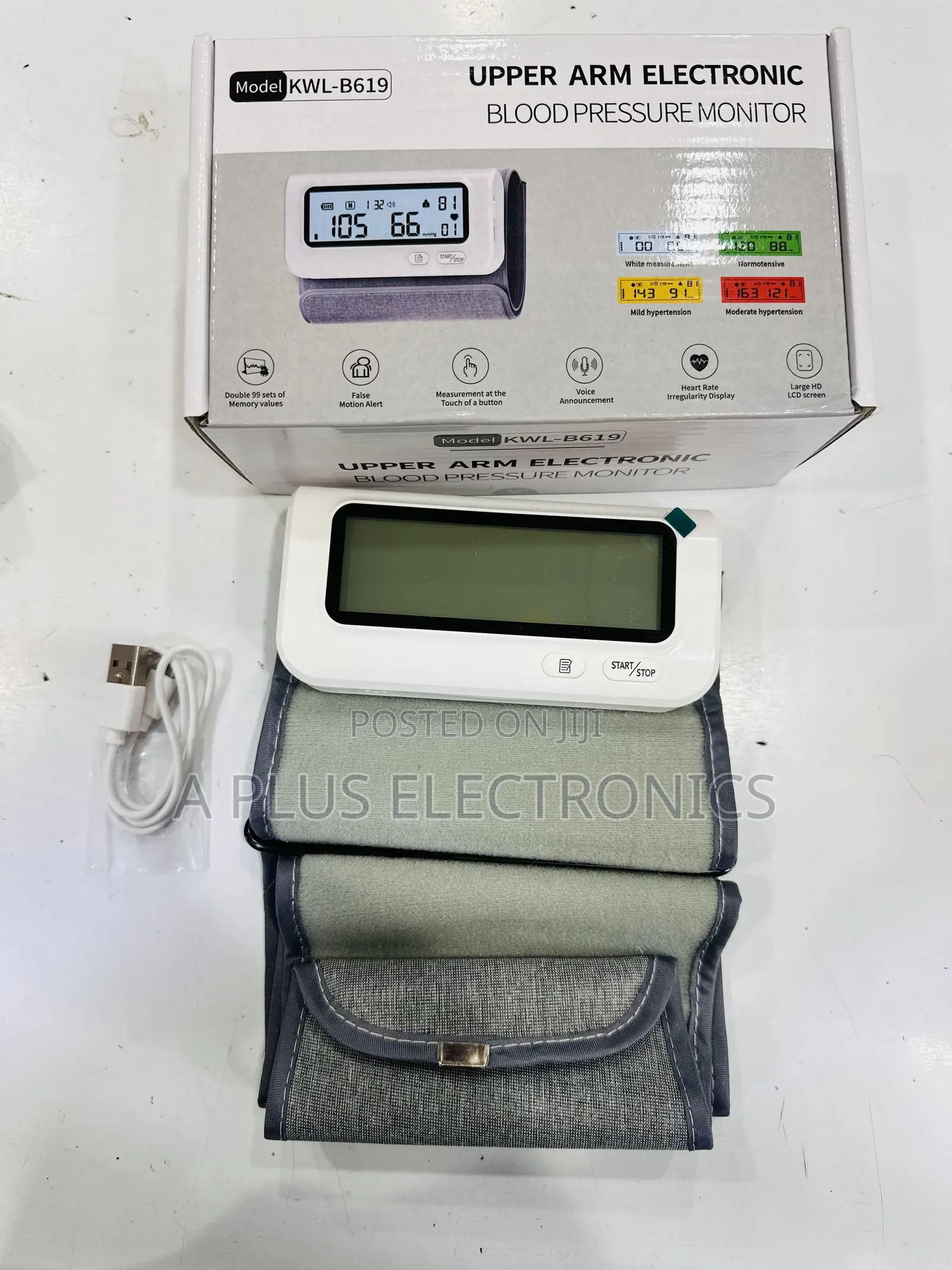 Blood Pressure Monitor B619 – Portable BP Checking Machine