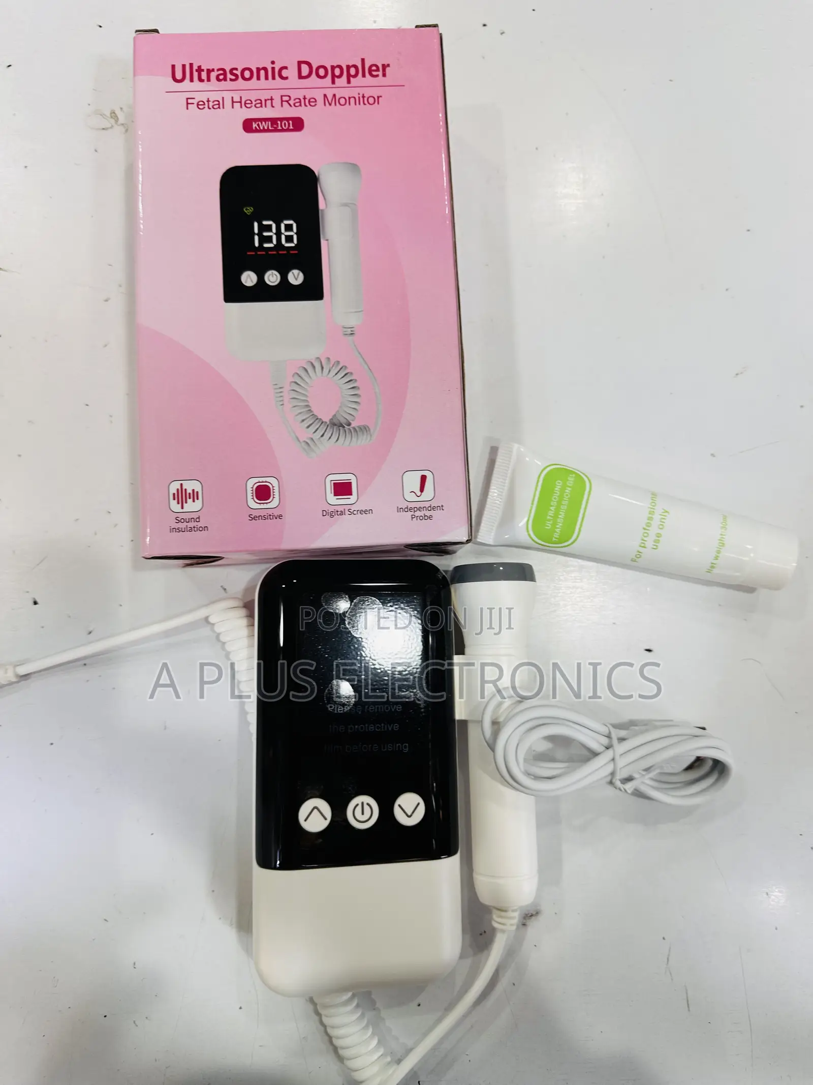 Ultrasonic Doppler KWL101 (Fetal Heart Rate Monitor) – Digital Fetal