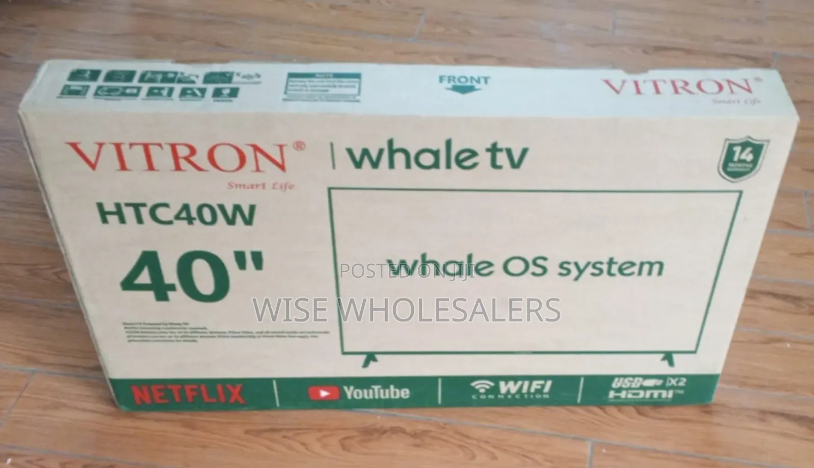 Vitron 40" Smart Whale TV