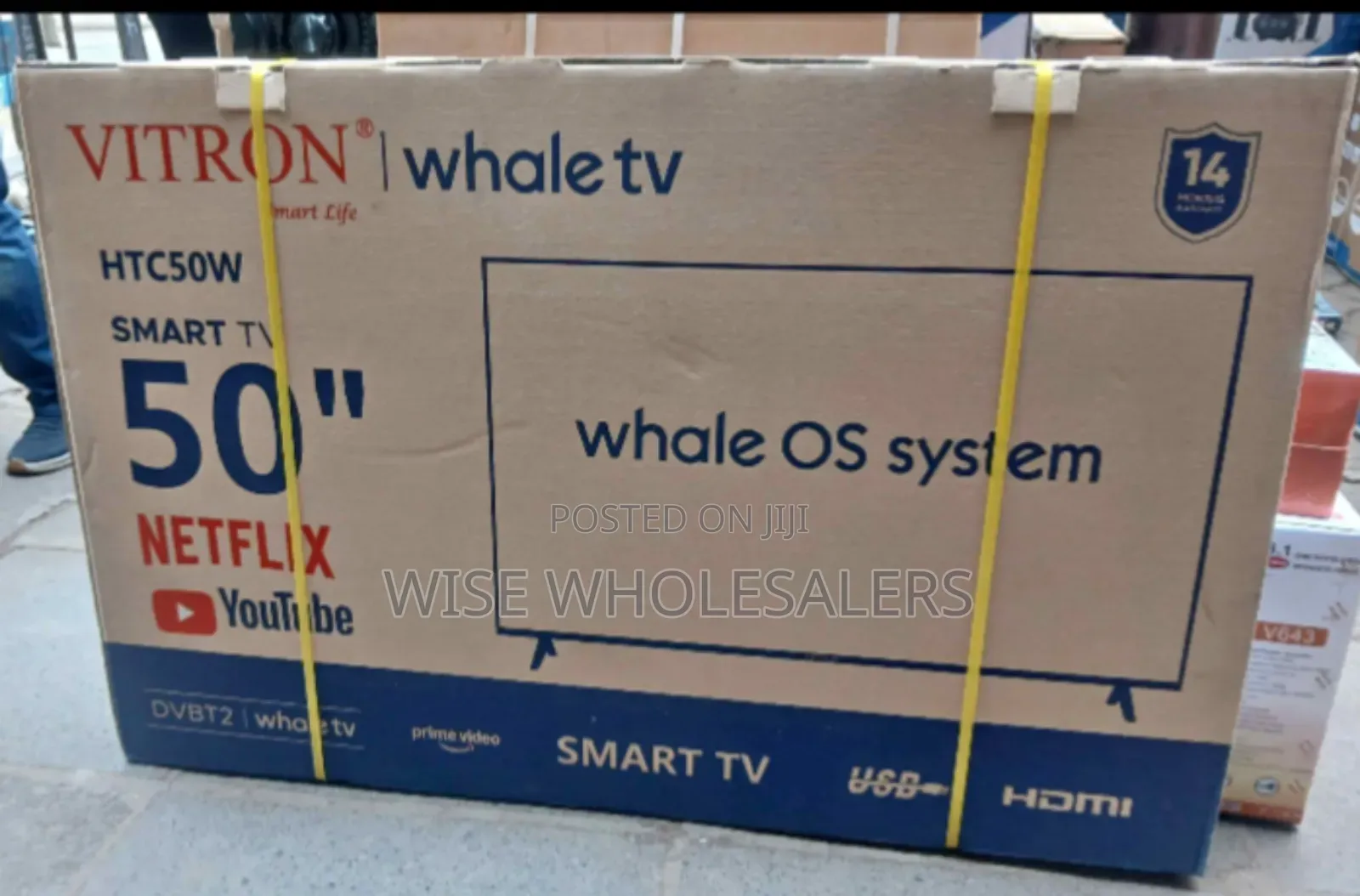 Vitron 50" Smart Whale TV (Model: HTC50W)