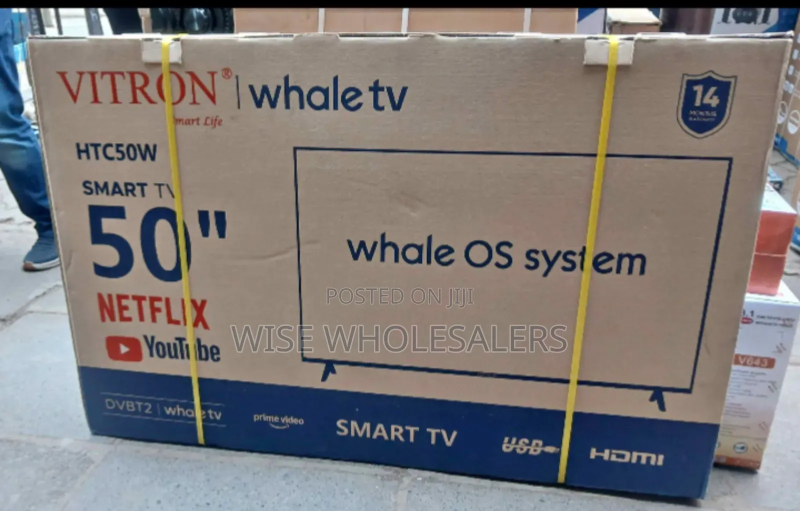 Vitron 50" Smart Whale TV (Model: HTC50W)