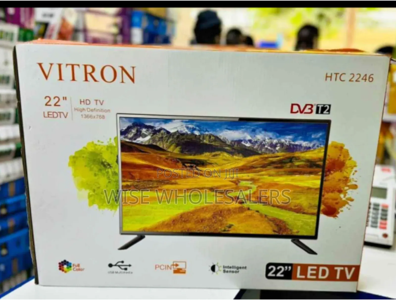 Vitron 22" HD LED TV (Model: HTC 2246) Digital