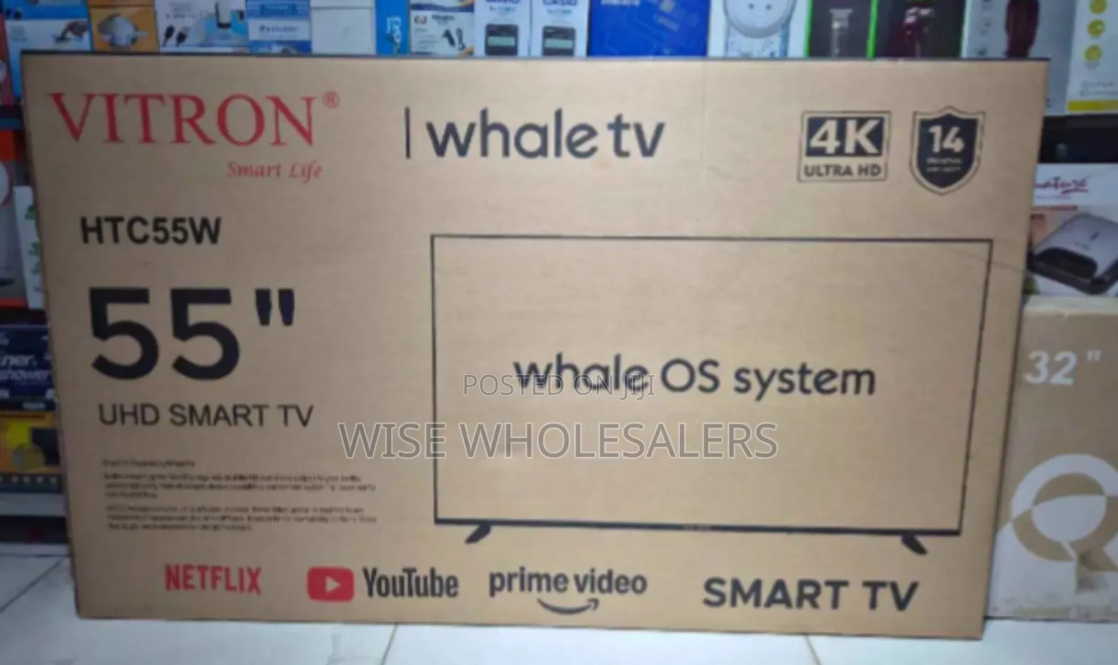 Vitron 55-Inch Smart TV (Model: HTC55W