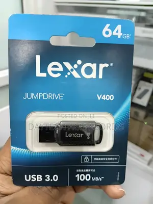 Lexar JumpDrive V400 64GB USB 3.0 / USB 3.2 Gen 1 Flash Drive