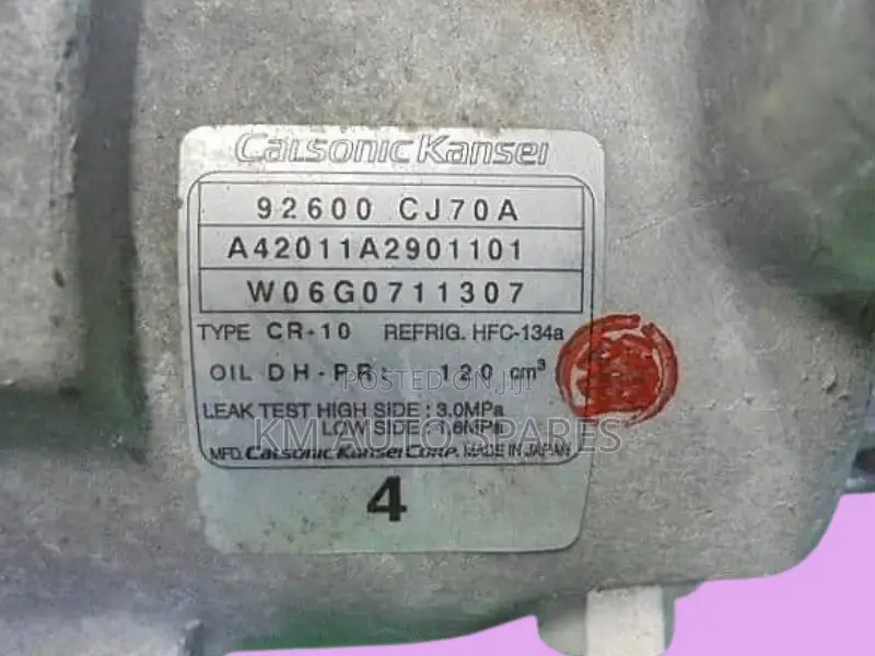 Nissan Wingroad AC Compressor.