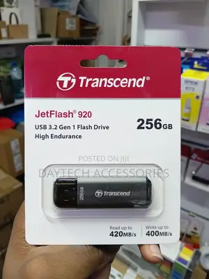 Transcend JetFlash 920 256GB USB 3.2 Gen 1 Flash Drive.
