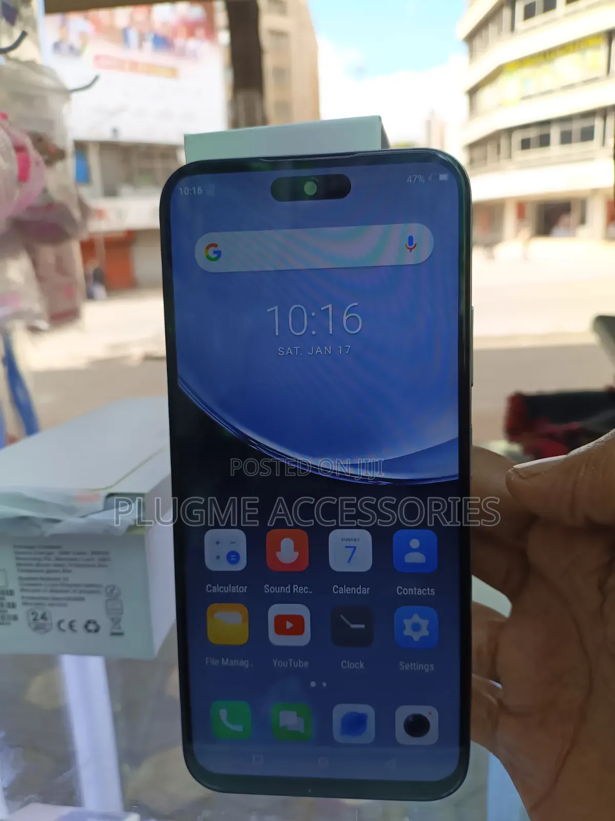 New Mobile Phone 64 GB Silver