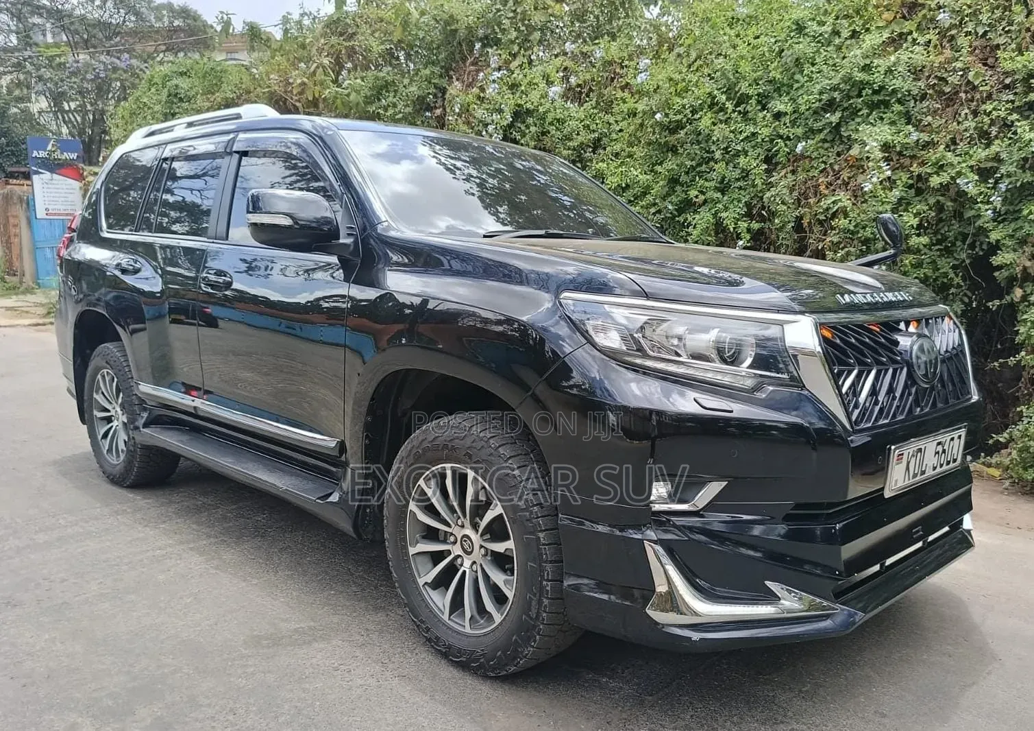Toyota Land Cruiser Prado 2.7 2018 Matt Black