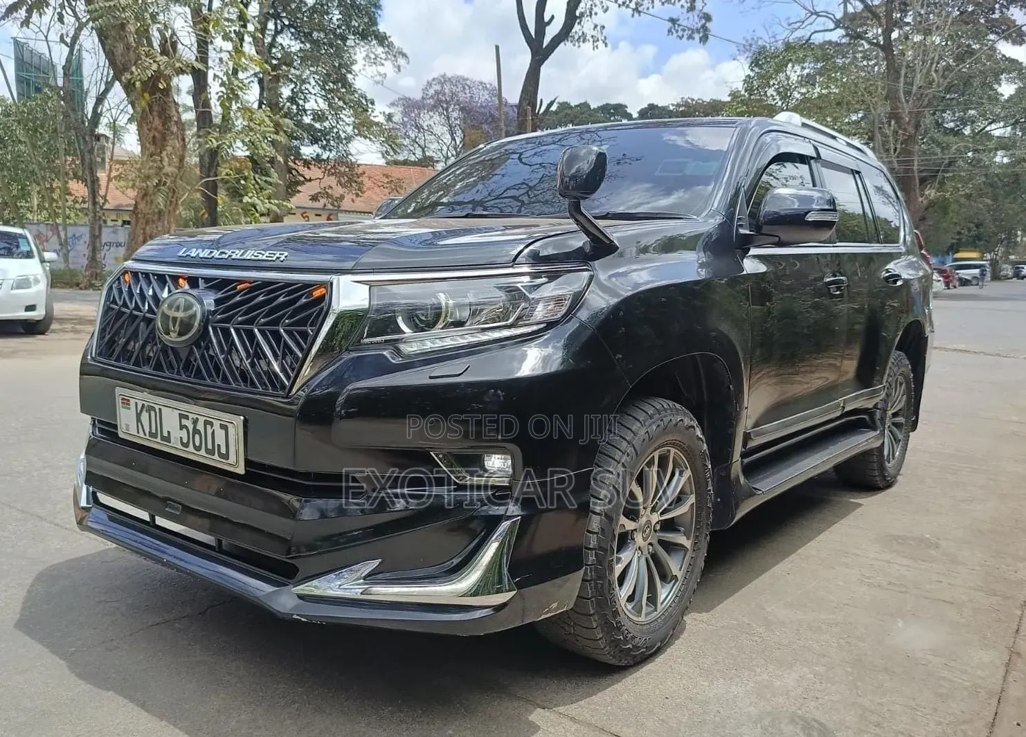 Toyota Land Cruiser Prado 2.7 2018 Matt Black