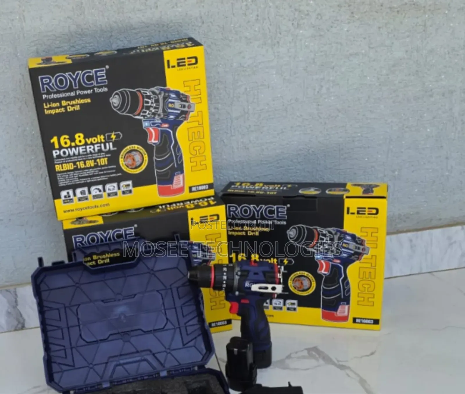 Royce Heavy-Duty Brushless Cordless Drill