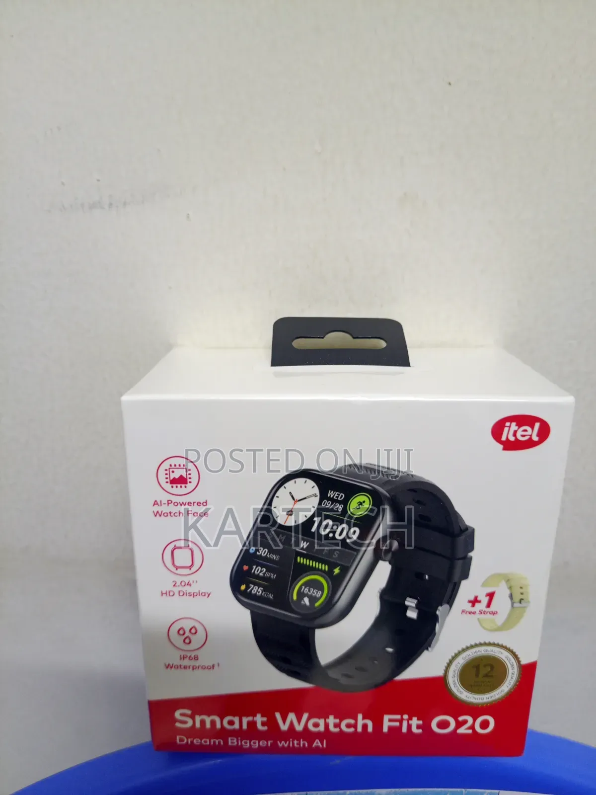 Itel Fit 020 Fitness Tracker Smart Watch With Modern Design