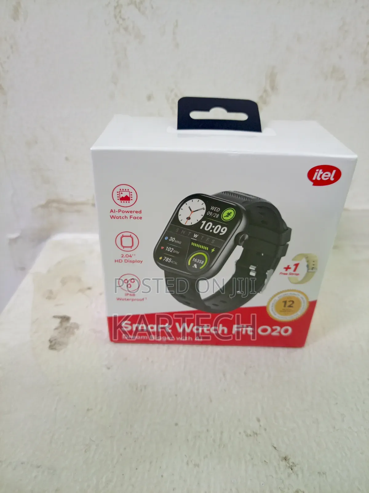 Itel Smart Watch Fit 020 Everyday Wearable Smartwatch
