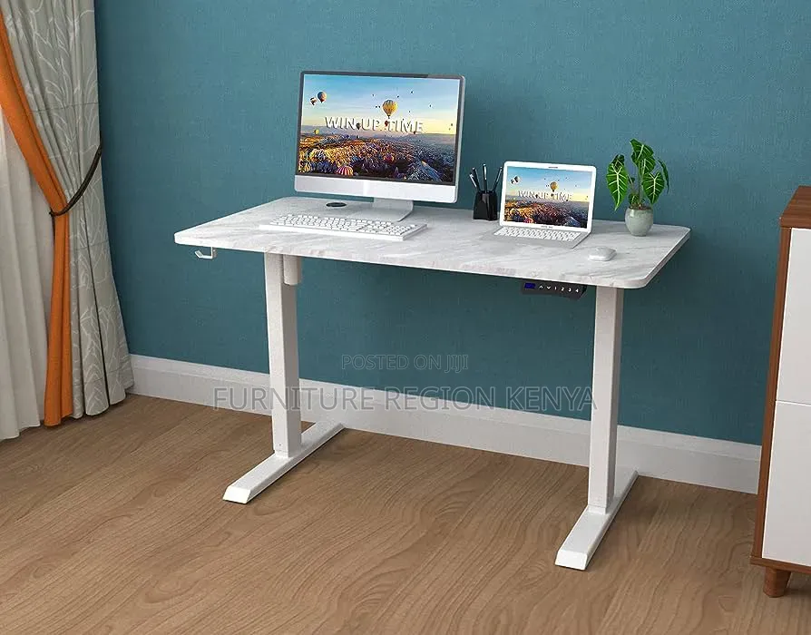 Heavy Duty, Smooth Height-Adjustable Office Desk,Gamers