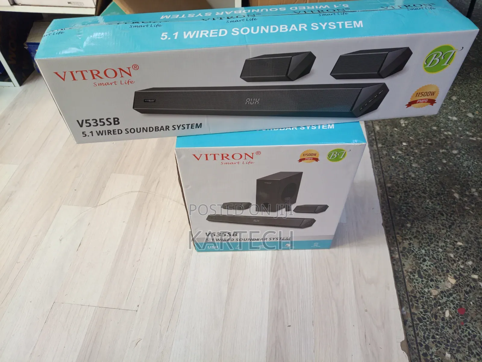 Vitron V535SB 5.1-Channel Wired Home Theatre Soundbar System