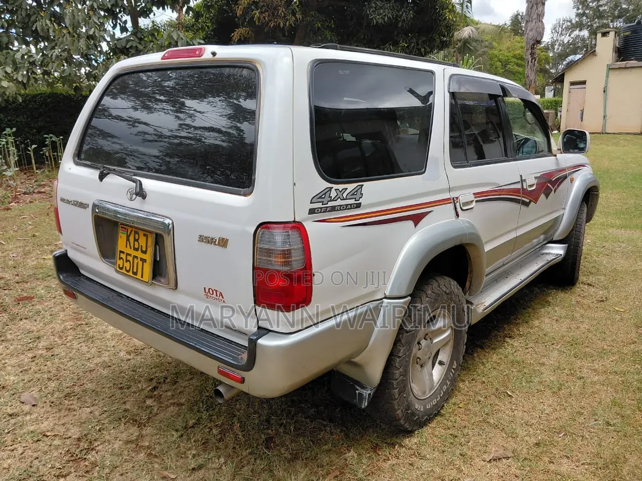 Toyota Hilux Surf 2.7 SSR 2002 White