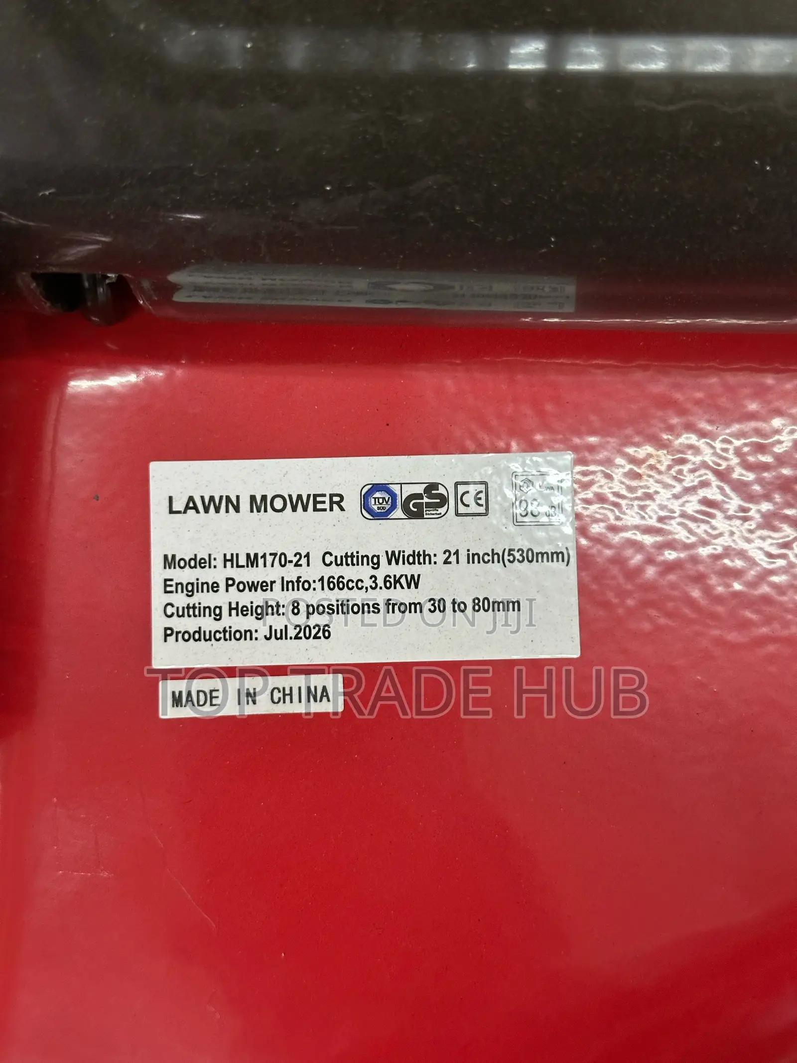 Honda GCV-X 170 Petrol Lawn Mower 21 Inch 166cc