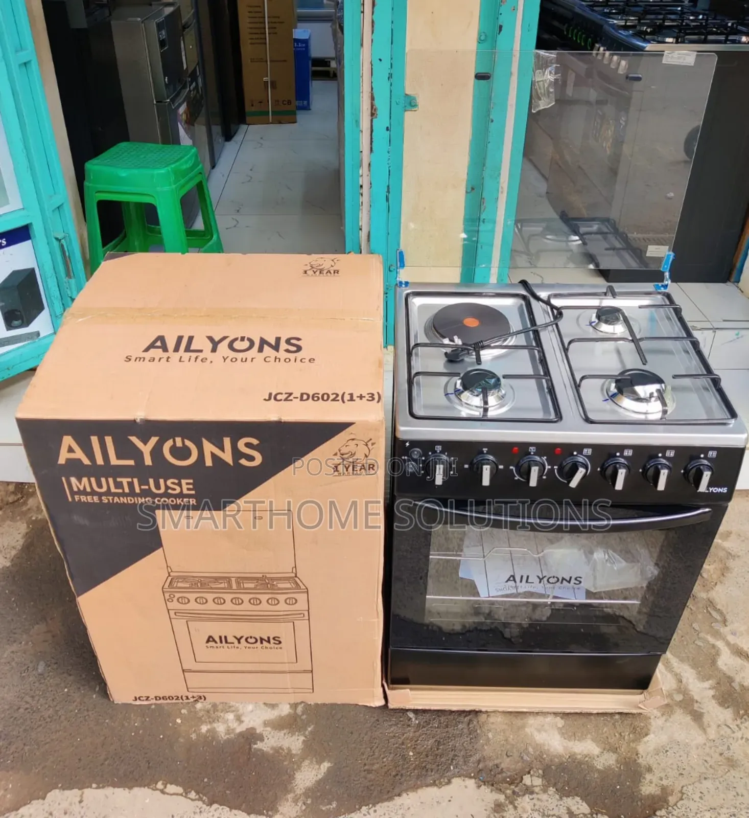 Ailyons Cooker 60X60 3+1 D602