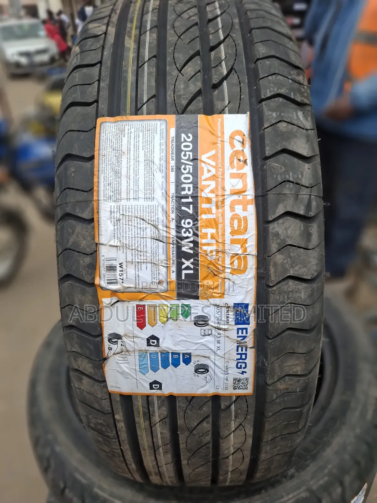 205/50r17 Centara Tire
